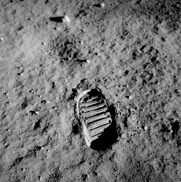 Footprint on the Moon