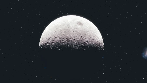 Picture of the Moon from outer space